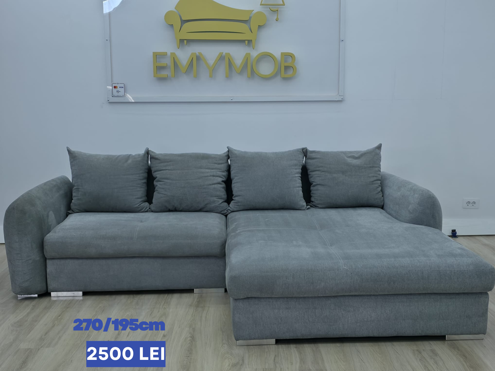 Colțar extensibil 270 Cm x 195 Cm