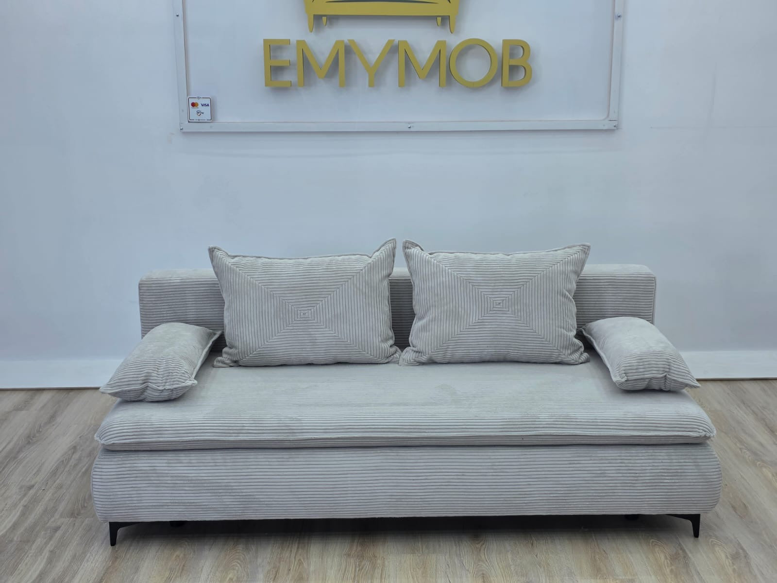 Canapea extensibilă cu ladă de depozitare 202 Cm - 98 Cm
