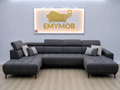 Colțar modern „CANCUN” – design premium &amp; confort maxim | EMYMOB