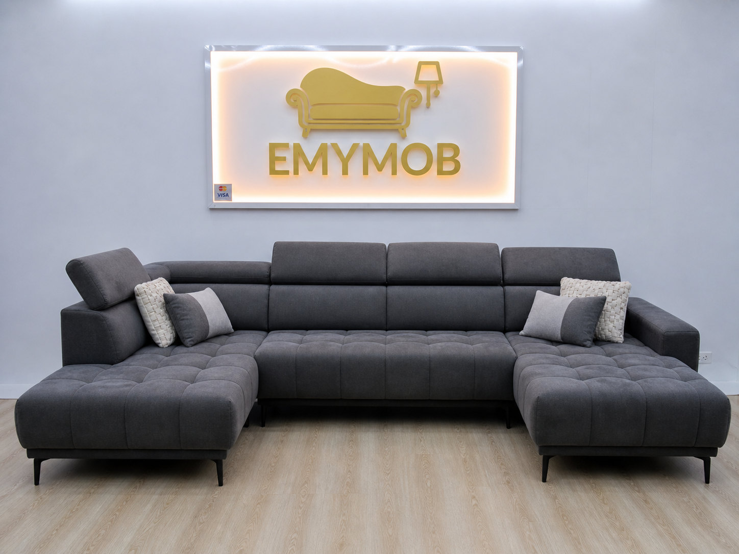 Colțar modern „CANCUN” – design premium &amp; confort maxim | EMYMOB