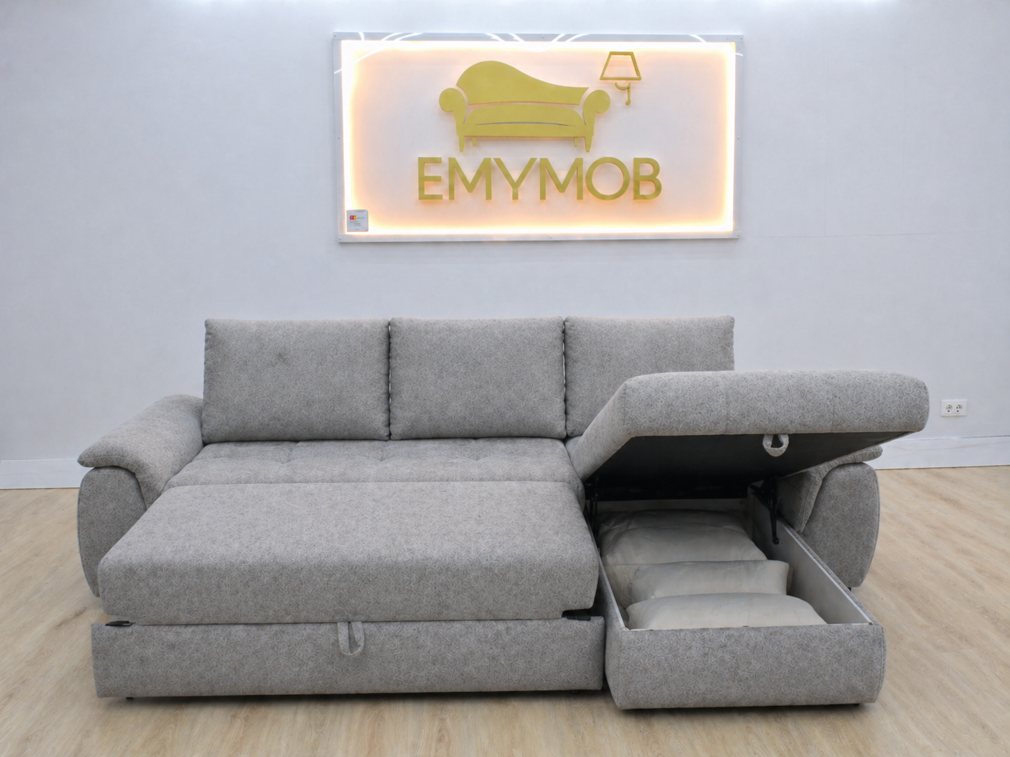 Colțar extensibil „Sandy” – spațiu, confort &amp; design actual | EMYMOB
