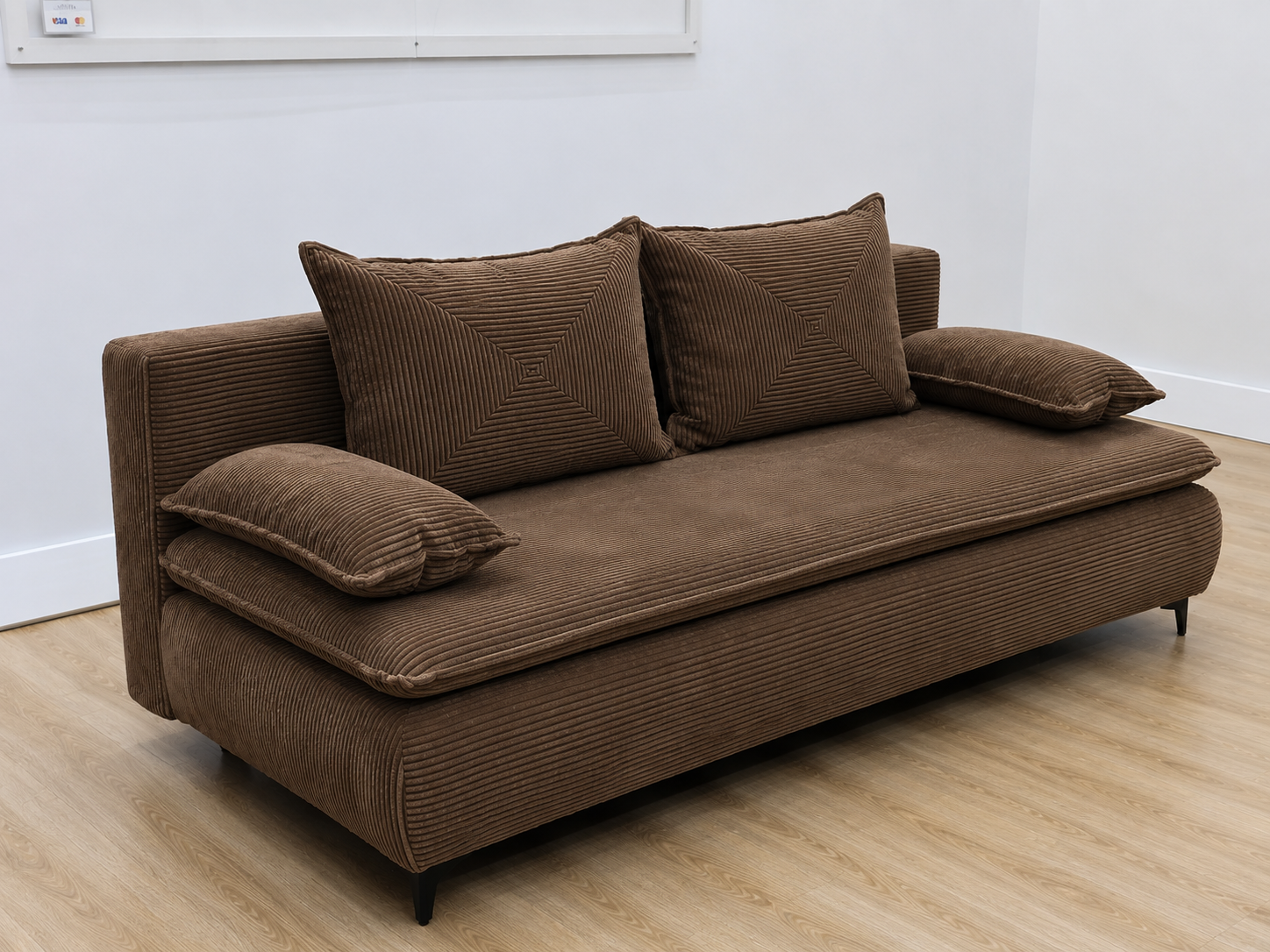Canapea extensibilă cu ladă de depozitare 202 Cm - 98 Cm