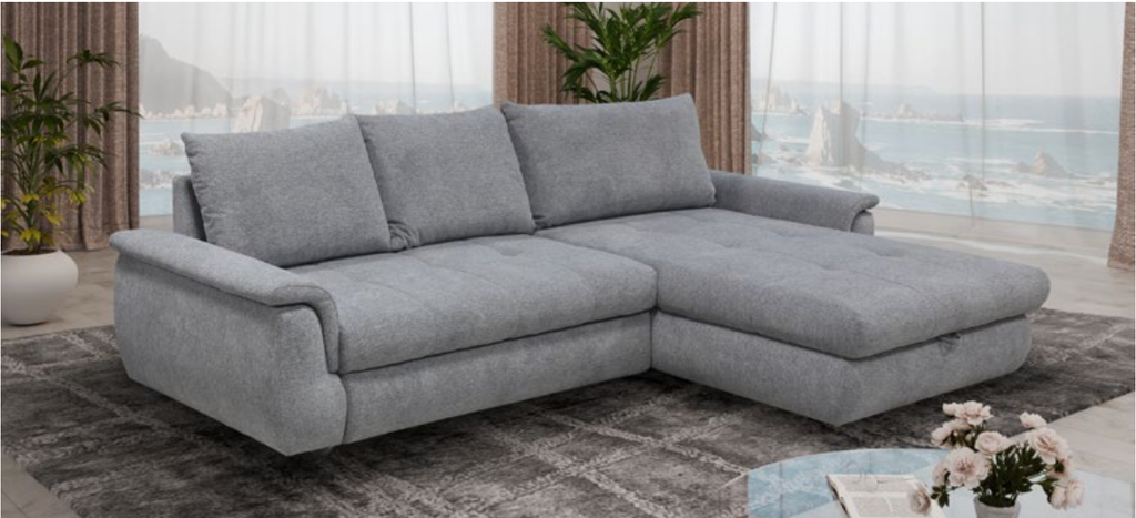 Colțar extensibil „Sandy” – spațiu, confort &amp; design actual | EMYMOB