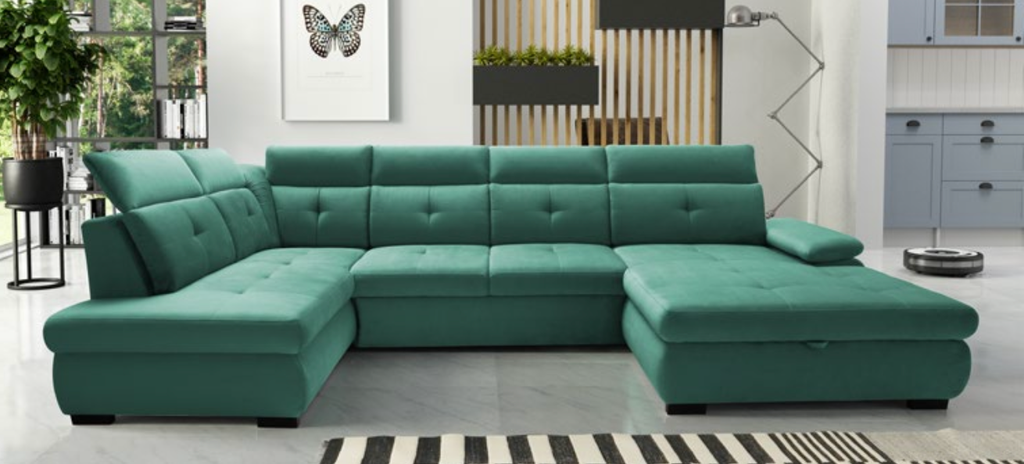 Colțar extensibil WIND I – Modern, Spațios ; Ultra Confortabil