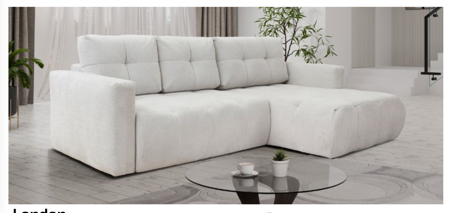 Colțar Extensibil 276 Cm / 172 Cm - Import Germania (Nou)
