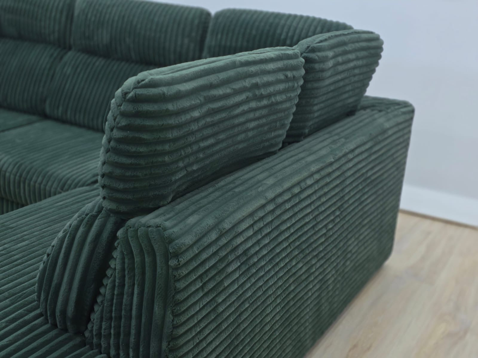 Colțar modern Verde 290 cm / 230 cm IMPORT GERMANIA